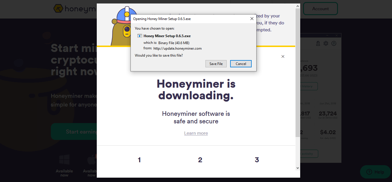 Honeyminer Download