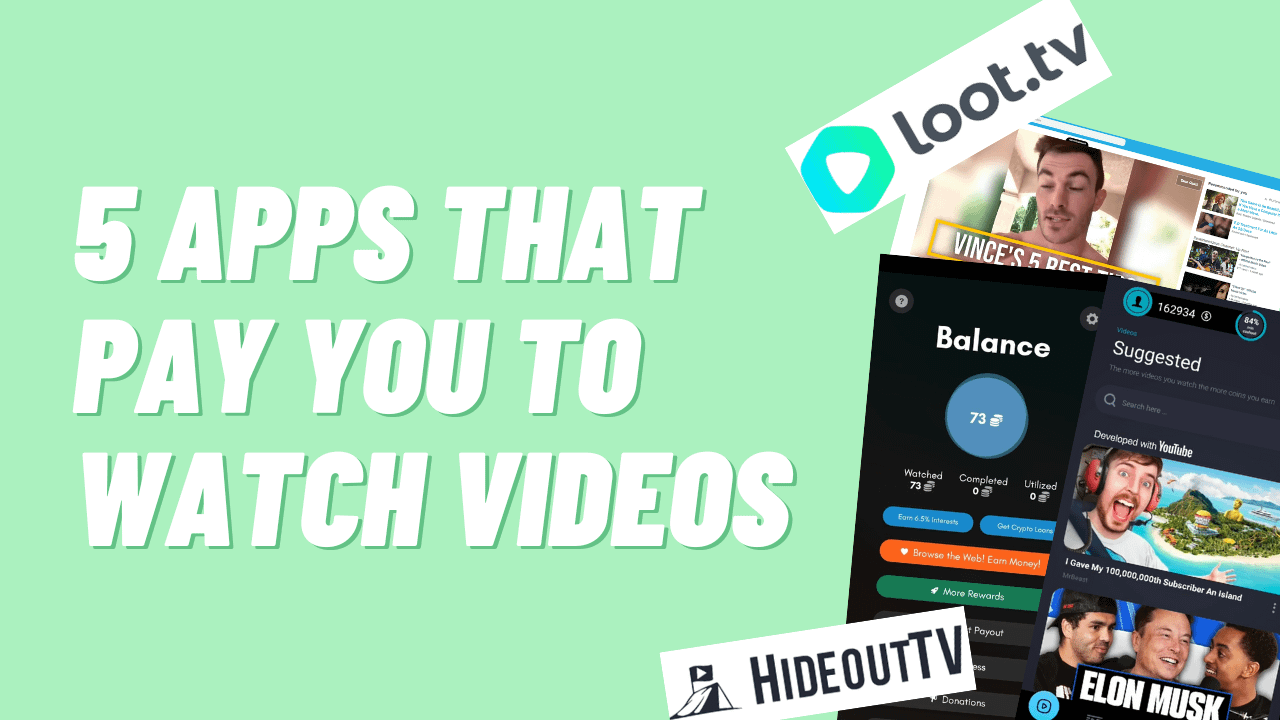 5 Apps That Pay You For Watching Videos 🎥
