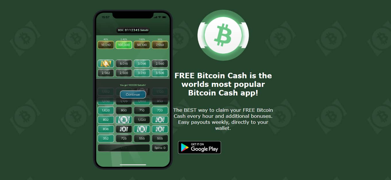 Free Bitcoin Cash – Exactly What It Says On The Tin