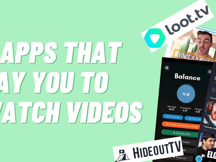 5 Apps That Pay You For Watching Videos ?
