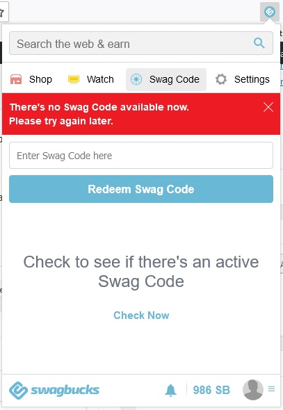 Swag Codes