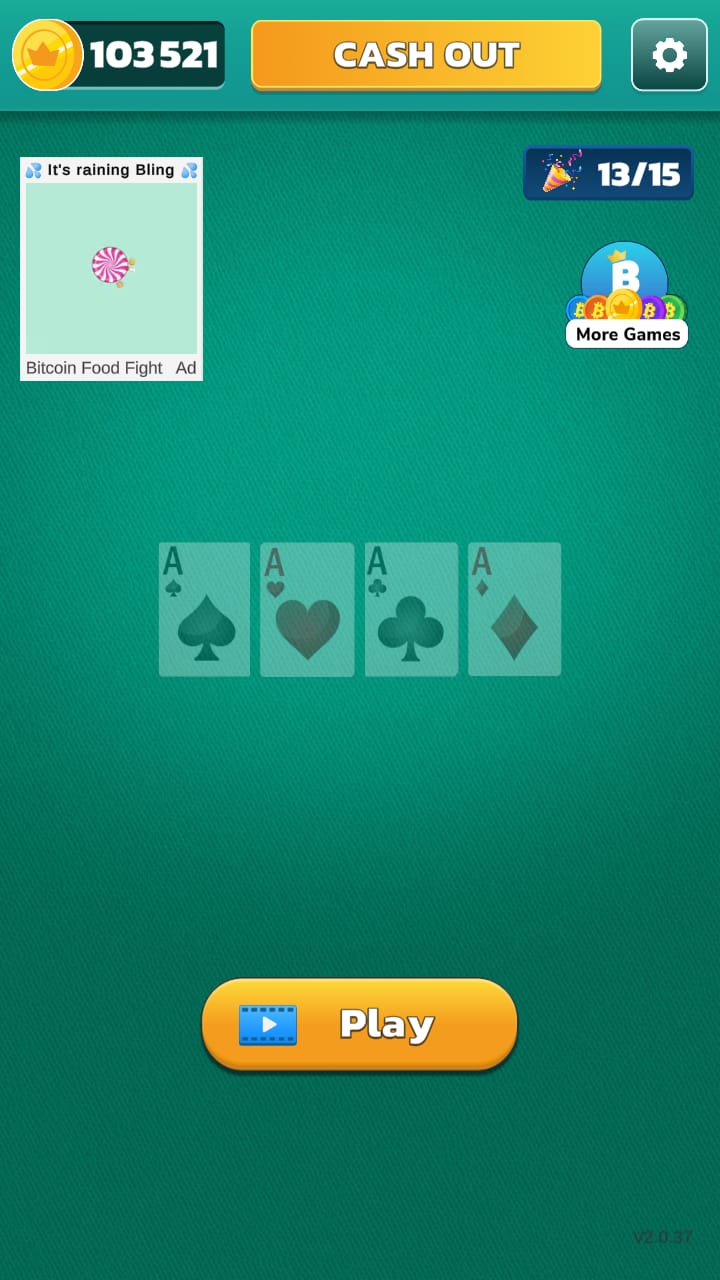 Bitcoin Solitaire 1